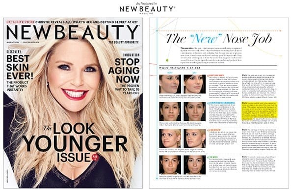 Feature in New Beauty Magazine Fall-Winter 2016 Issue Screenshot