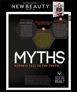 Myths Article Screenshot from New Beauty Magazine Screenshot
